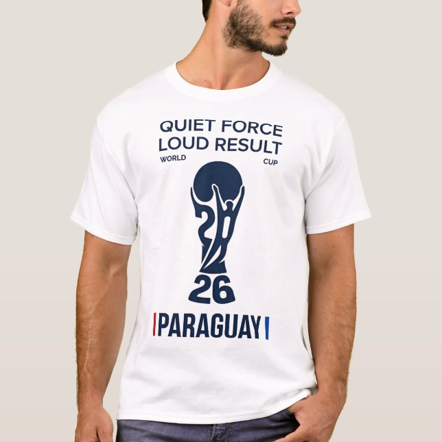 Tyst kraft högt resultat t shirt (Framsida)