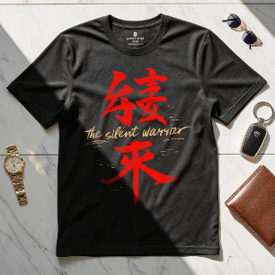 Tyst krigare - T-shirt för Motiv design