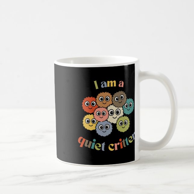 Tyst Kritterklubb Lugn Klassrum Belöning  Kaffemugg (Höger)