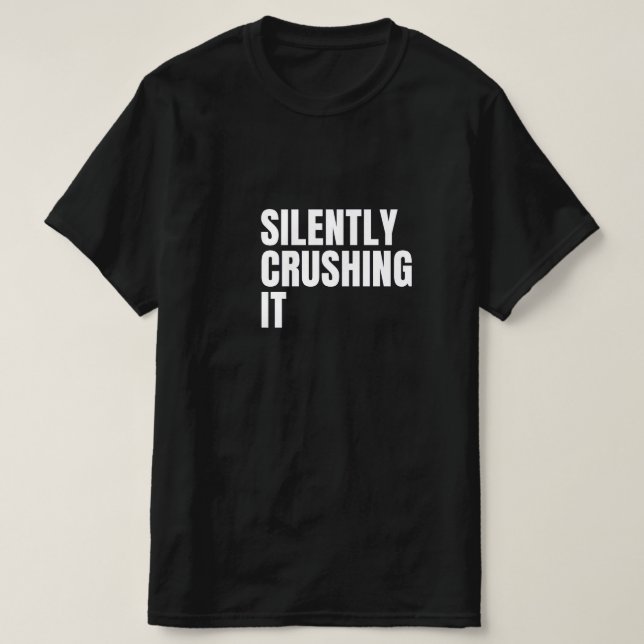 Tyst krossning av Manar T-Shirt (Design framsida)