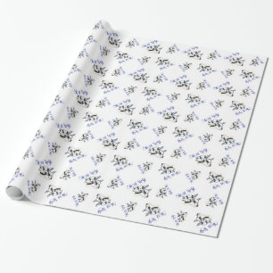Tyst kvällsmål jul 2 Papper inslagning Presentpapper