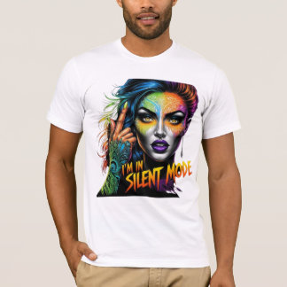 Tyst läge: Ett mästerverk i Multifärgad med dekort T Shirt