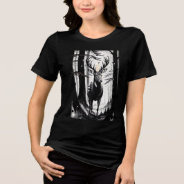 Tyst majestät i skogen t shirt