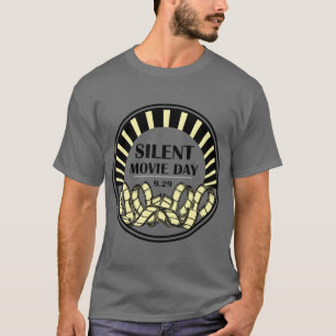Tyst Manar-skjorta på filmdagen T Shirt