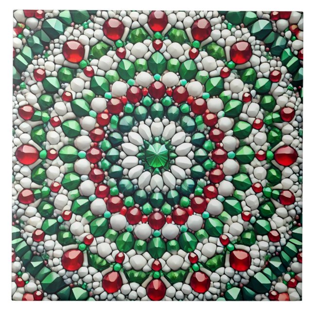 Tyst med Färg modernt design Kakelplatta (Framsidan)