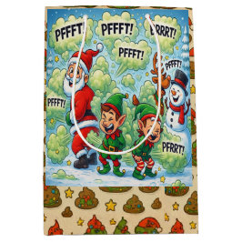 Tyst Men Dödlig Natt En Pruttande Julfamilj
