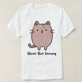 Tyst Men Stark Katt T Shirt