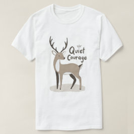 Tyst Mod Hjort T Shirt