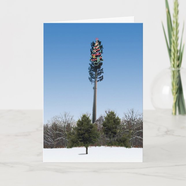 Tyst natt (ej) helgkort (Framsida)