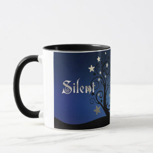 Tyst natt för Starry träd Mugg