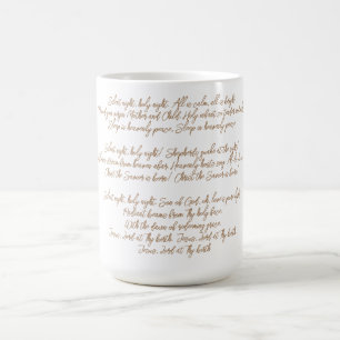 Tyst natt, heliga Natt Kaffemugg