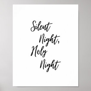 Tyst natt, Heliga Natt Poster