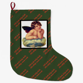 TYST NATT I TYSK med ÄNGELjulstrumpan Stor Julstrumpa