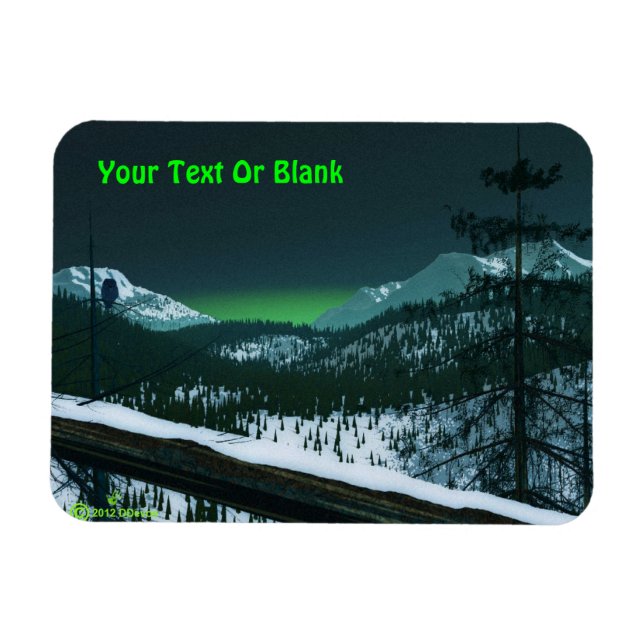 Tyst natt magnet (Horisontell)