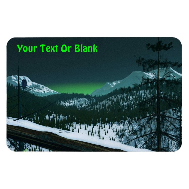 Tyst natt magnet (Horisontell)