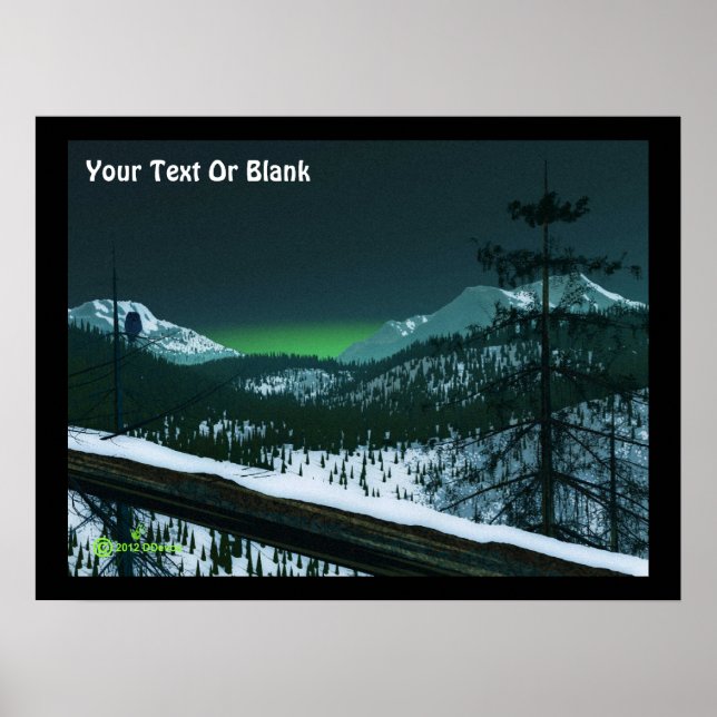 Tyst natt poster (Framsidan)