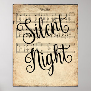 Tyst natt poster
