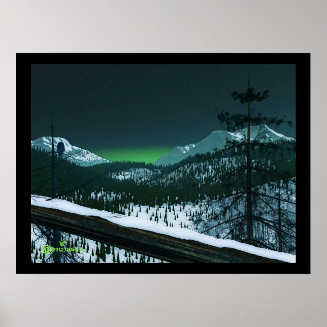 Tyst natt poster (Framsidan)