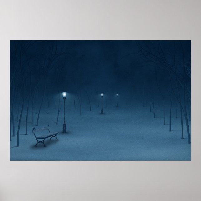 Tyst natt poster (Framsidan)