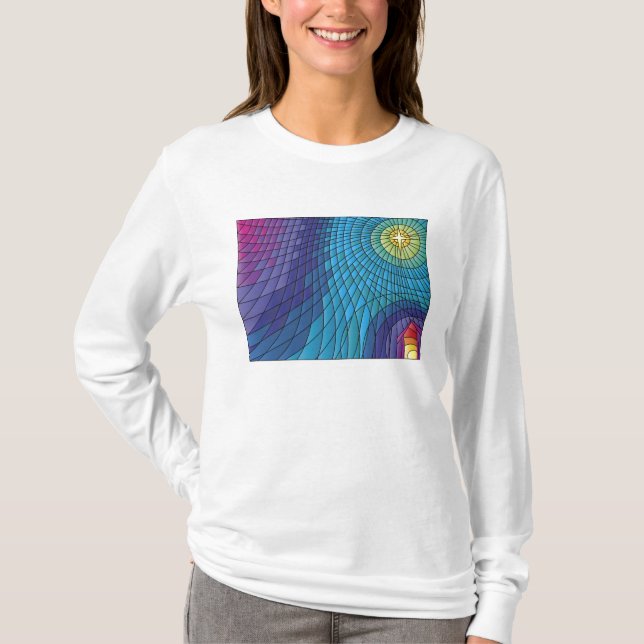 Tyst natt tee shirt (Framsida)