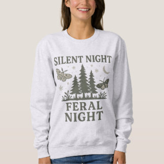 Tyst natt vild natt Damjulströja T Shirt
