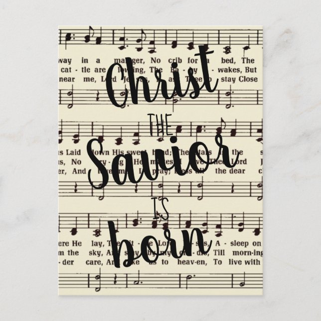 Tyst natt vykort (Framsida)