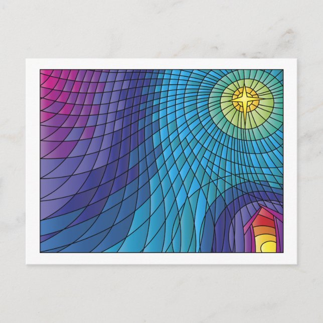 Tyst natt vykort (Framsida)