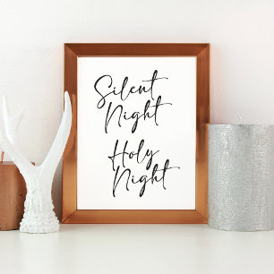 Tyst nattjul poster