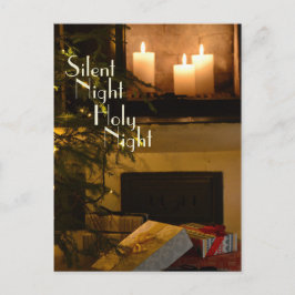 "Tyst nattnatt Heliga natt" Beloved jul Sång Helg Vykort