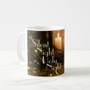 "Tyst nattnatt Heliga natt" Beloved jul Sång Kaffemugg