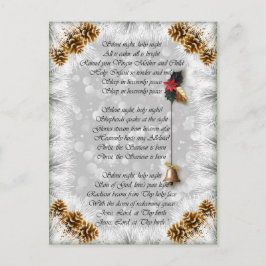 Tyst nattomvänd vykort