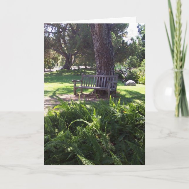 Tyst ögonblickshälsningkort kort (Framsida)