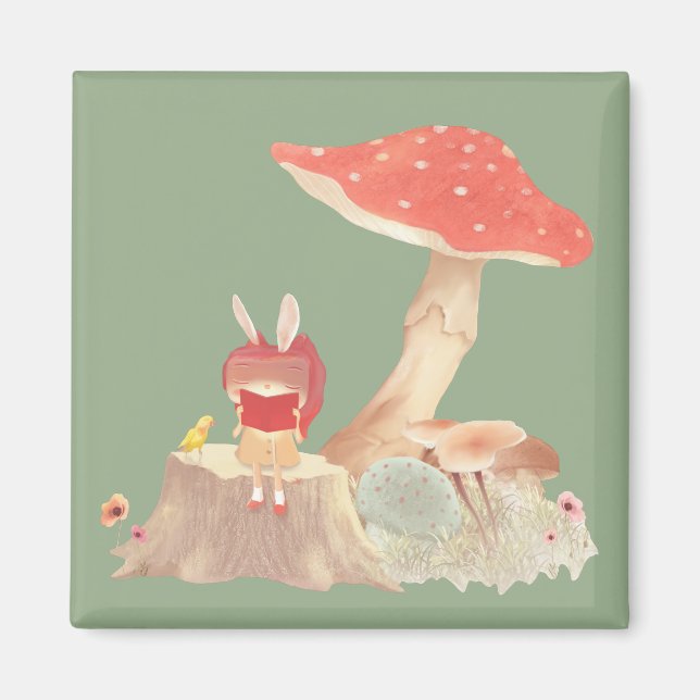 Tyst poetry magnet (Framsidan)