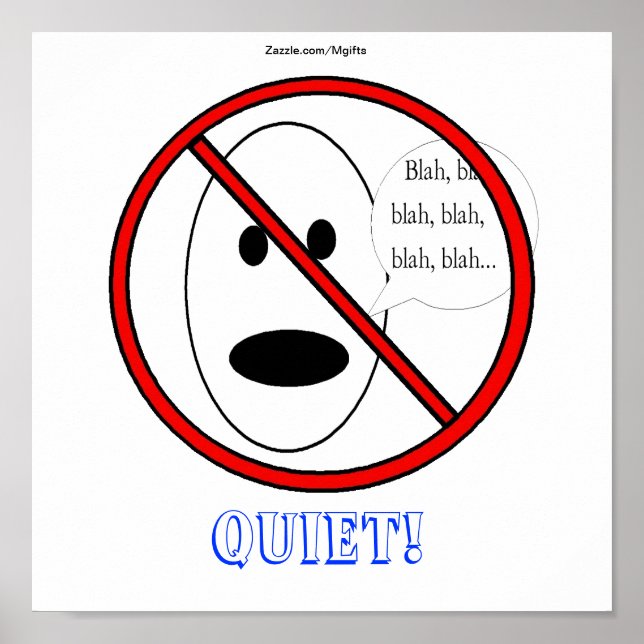 Tyst Poster (Framsidan)