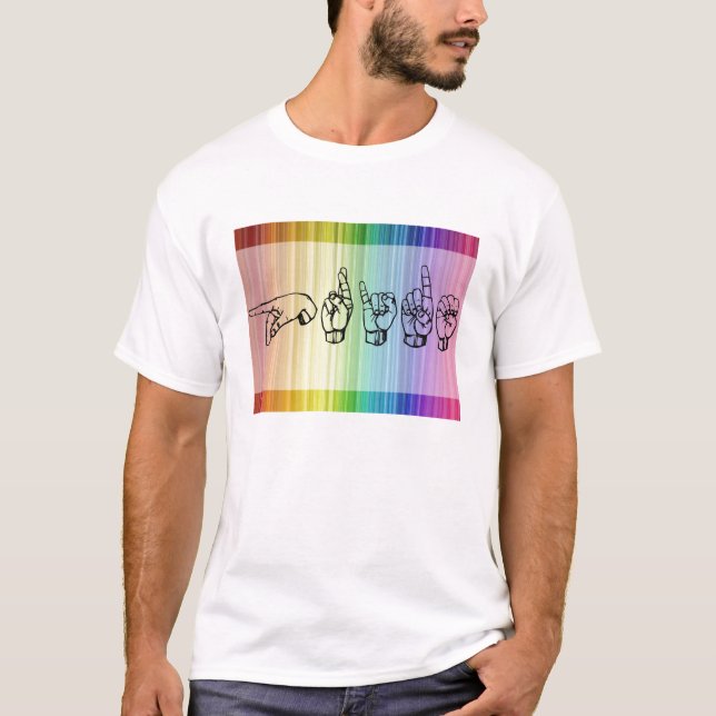 Tyst pride t shirt (Framsida)