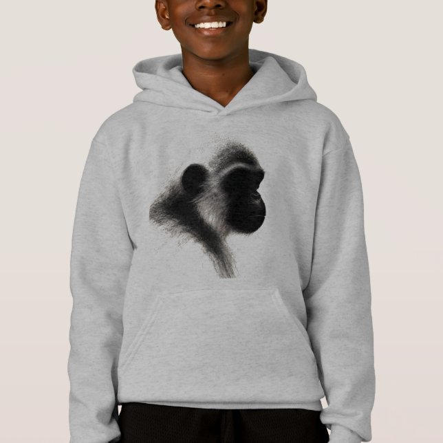 Tyst Primitiv Kolstudie T Shirt (Framsida)
