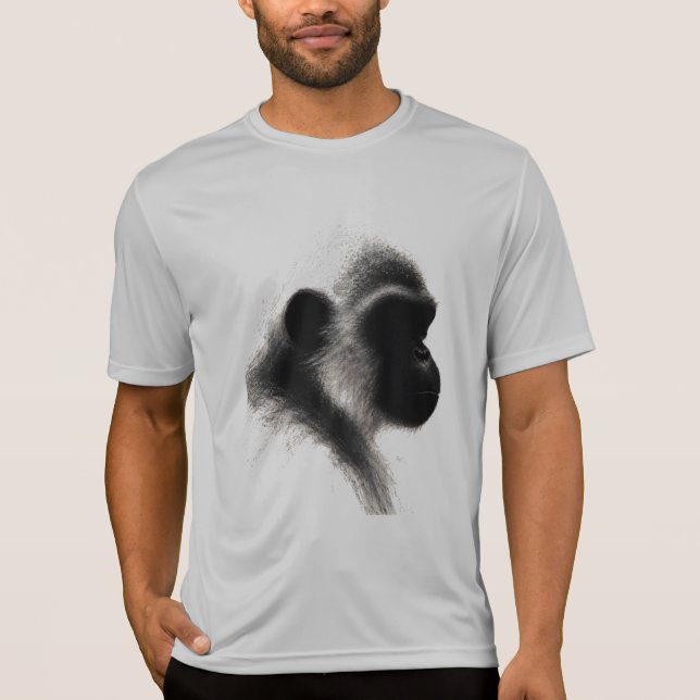 Tyst Primitiv Kolstudie T Shirt (Framsida)