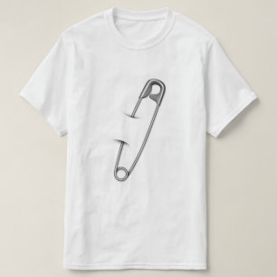 Tyst protest för säkerhetsnål t-shirt