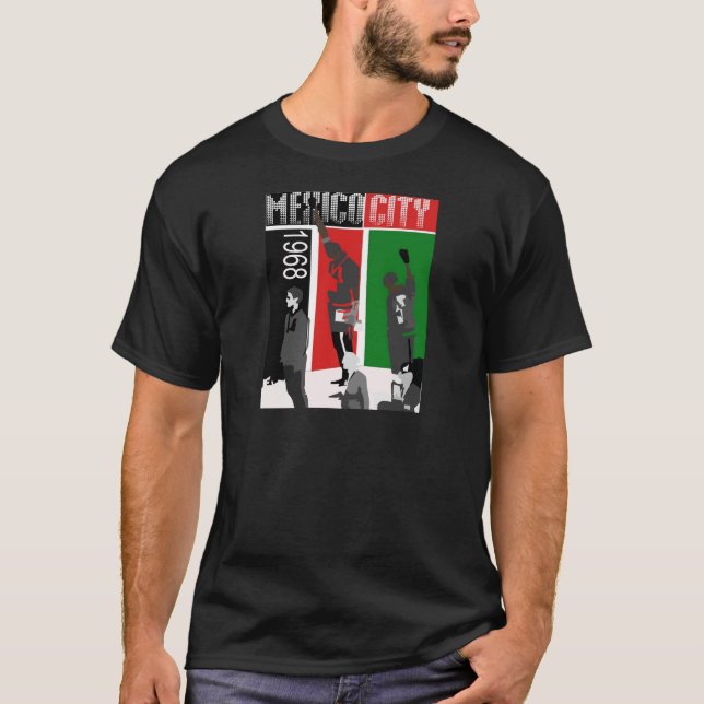 TYST PROTEST FÖR SVART NÄVE T-SHIRT (Framsida)