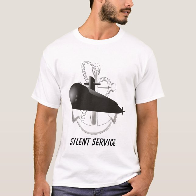 Tyst serva tee shirt (Framsida)