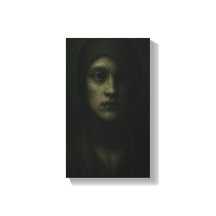 Tyst sjö - Mörk Symboliskt Porträtt