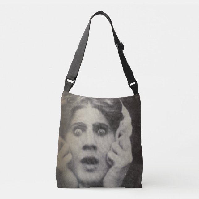 Tyst Skärm NO 1 Crossbody Väska (Framsida)