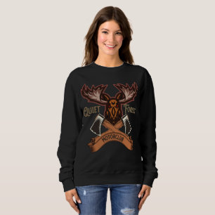 Tyst skogMotorklubb, enkel och coola T Shirt