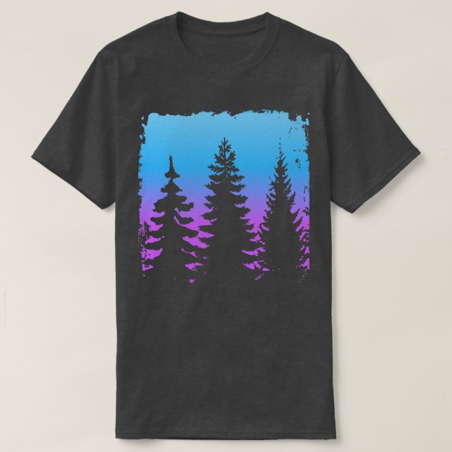 Tyst skogsmark t shirt (Design framsida)
