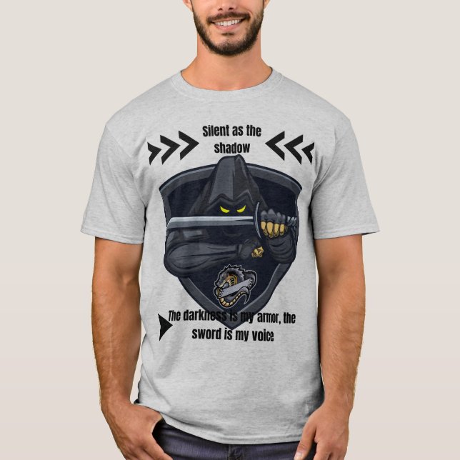 Tyst skuggarinna T-Shirt (Framsida)