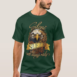 "Tyst, snygg och alltid redo" Kullörn T Shirt