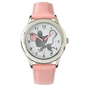 Tyst som Tecknad för musklippning Armbandsur