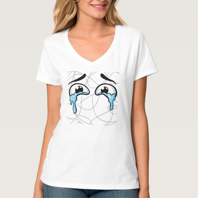 Tyst sorg: Den outtalade frågan.  T Shirt (Framsida)