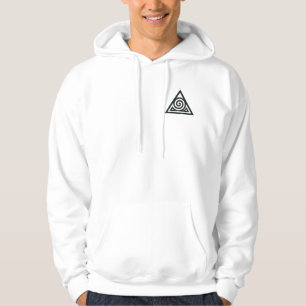 Tyst Spiral Mäns Tröja Hoodie