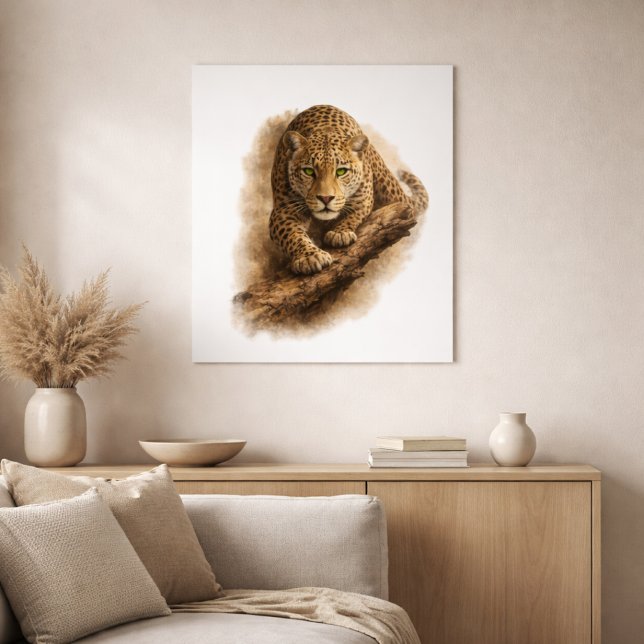 Tyst stalkare — Afrikansk leopard Poster (Skapare uppladdad)